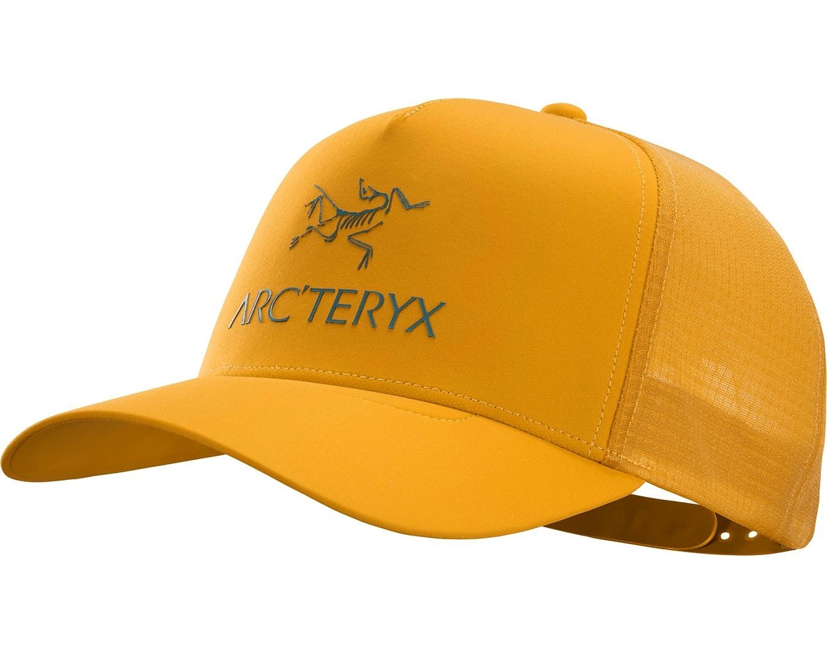 arcteryx logo trucker hat