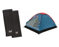 Комплект BTrace палатка Space + два спальника Easy Camp Chakra