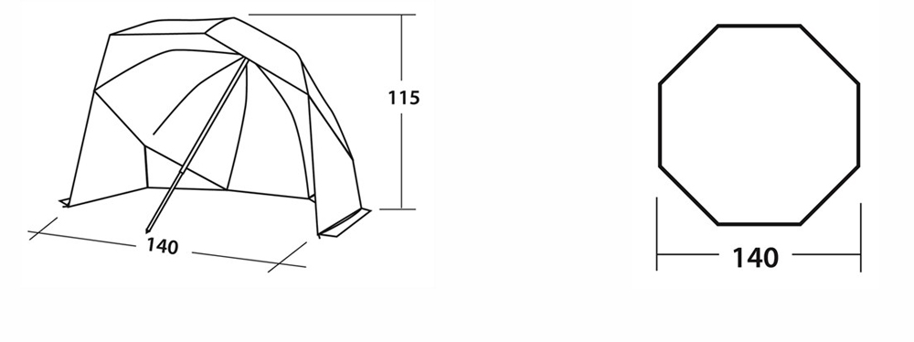 Схема Тент Easy Camp Coast
