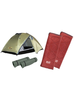 Комплект Indiana Lagos 2 + 2 Easy Camp Chakra + 2 туристические пенки