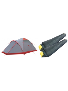 Комплект Tramp Mountain 2 v2 + 2 Talberg Grunten Compact -16