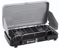 Газовая плита Outwell Chef Cooker Deluxe 2-Burner Stove w/lid & windshield
