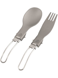 Набор ложка + вилка Robens Folding Alloy Cutlery Set