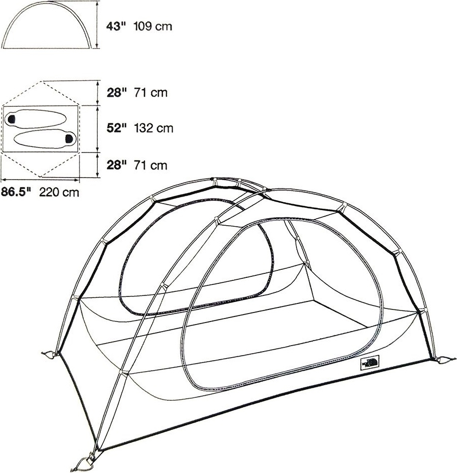 Palatka The North Face Talus Eco 2 Kupit Turisticheskie Palatki V Magazine Zelenoemore Ru