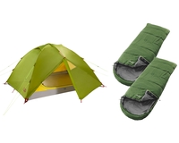Комплект Jack Wolfskin Eclipse II + 2 Outwell Campion Lux